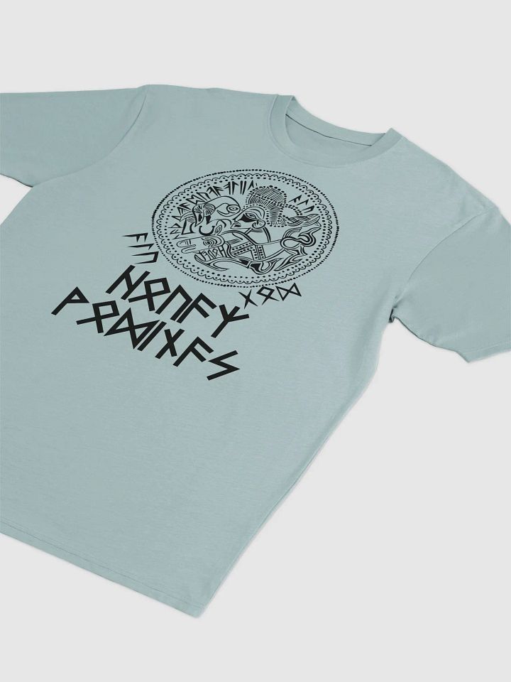 ODIN ALU GOD Bracteate Heavy tee (black print) product image (2)