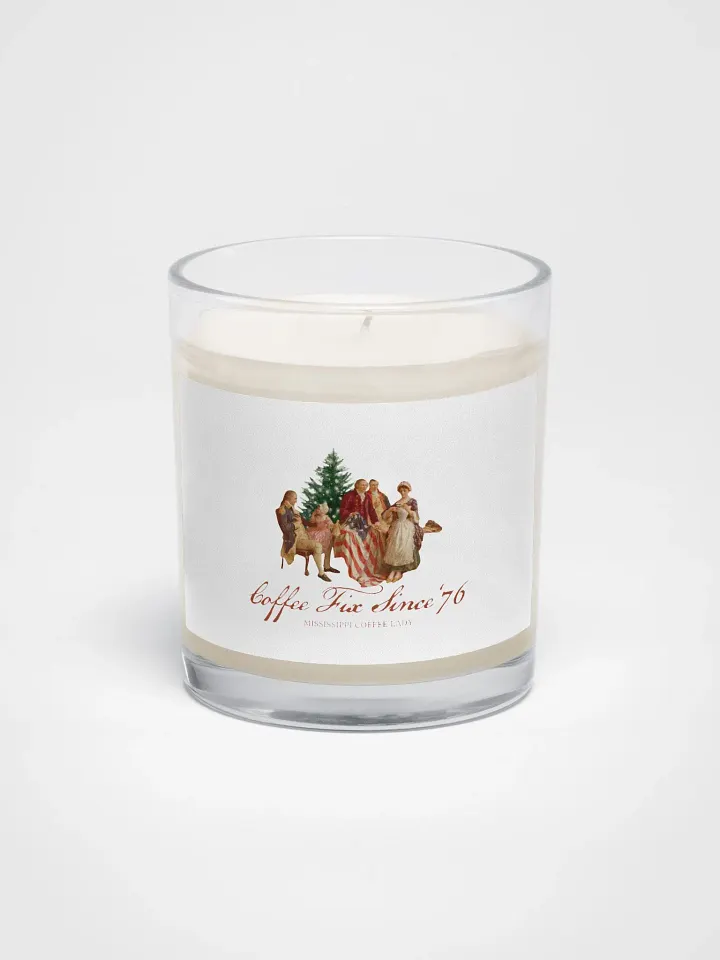 Christmas Coffee Fix Since 76 Candle product image (1)