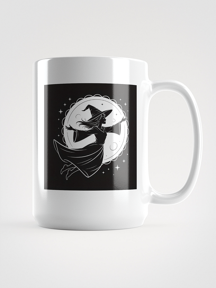 Celestial Witch White Glossy Mug product image (2)