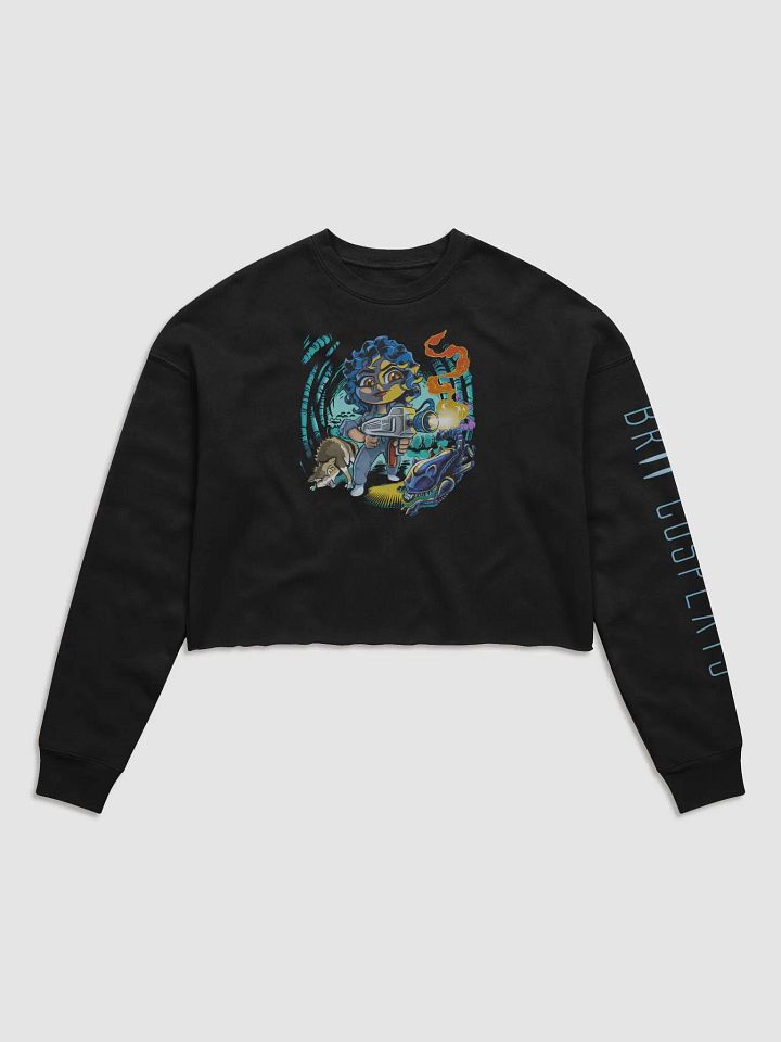 Alien Crop Sweatshirt product image (1)