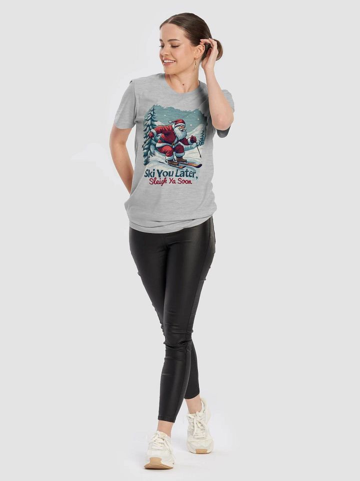 Ski You Later Santa T-Shirt product image (1)