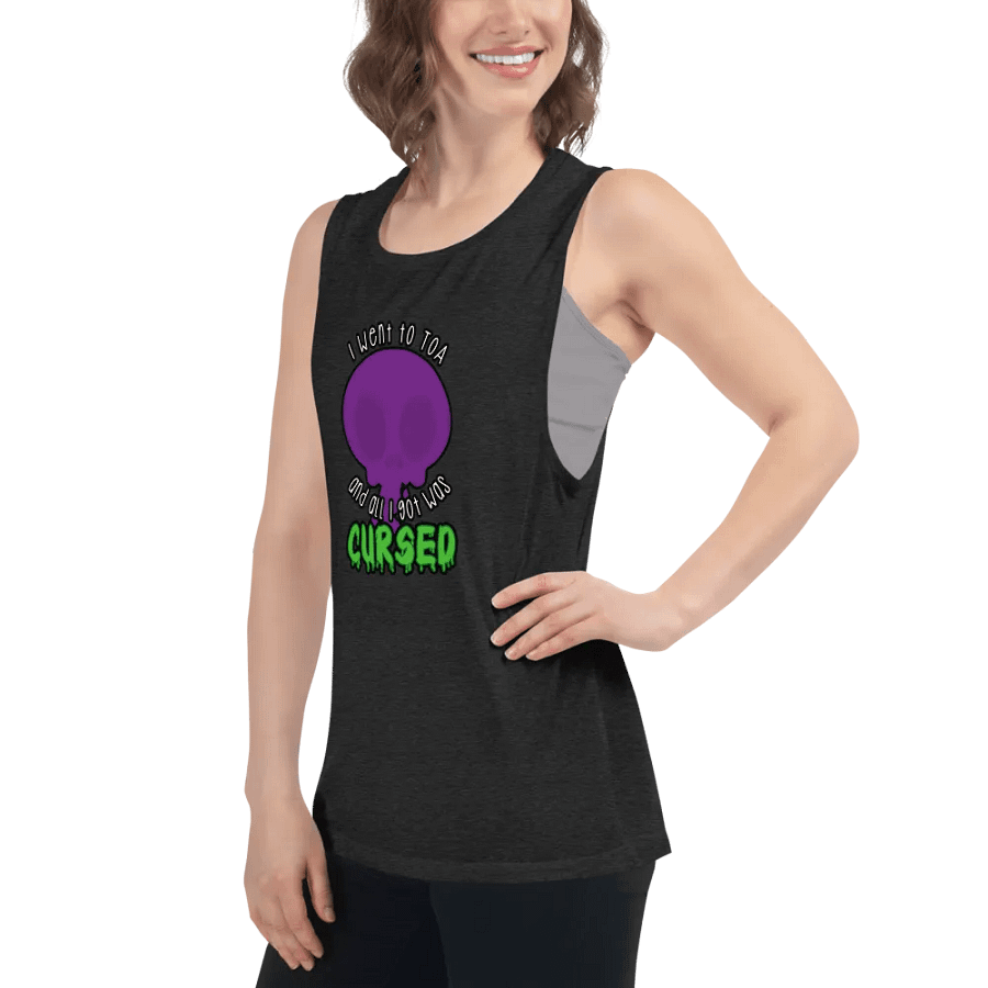 All I Got Was Cursed - Demon Hunter - Women's Style Muscle Tank product image (7)