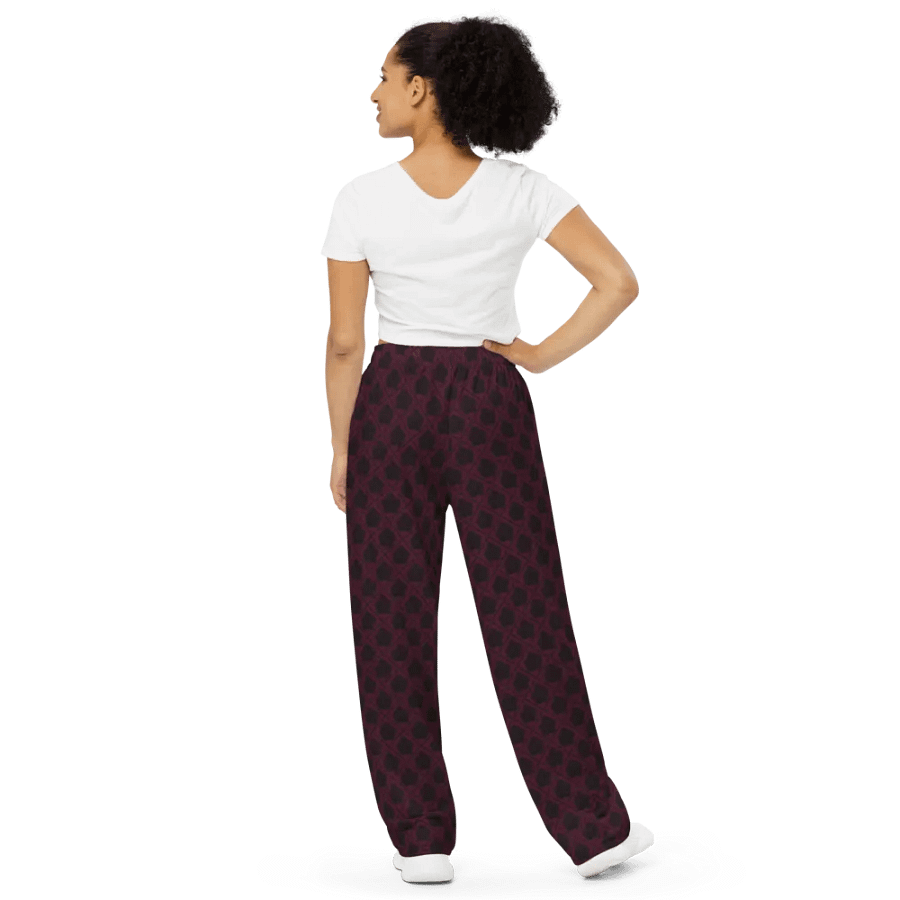 Maroon Haunted Hellebore PJ Bottoms product image (9)