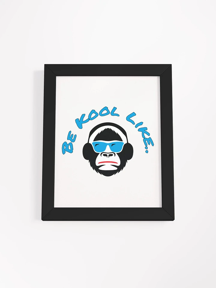 Cool Monkey Sunglasses Framed Poster product image (4)