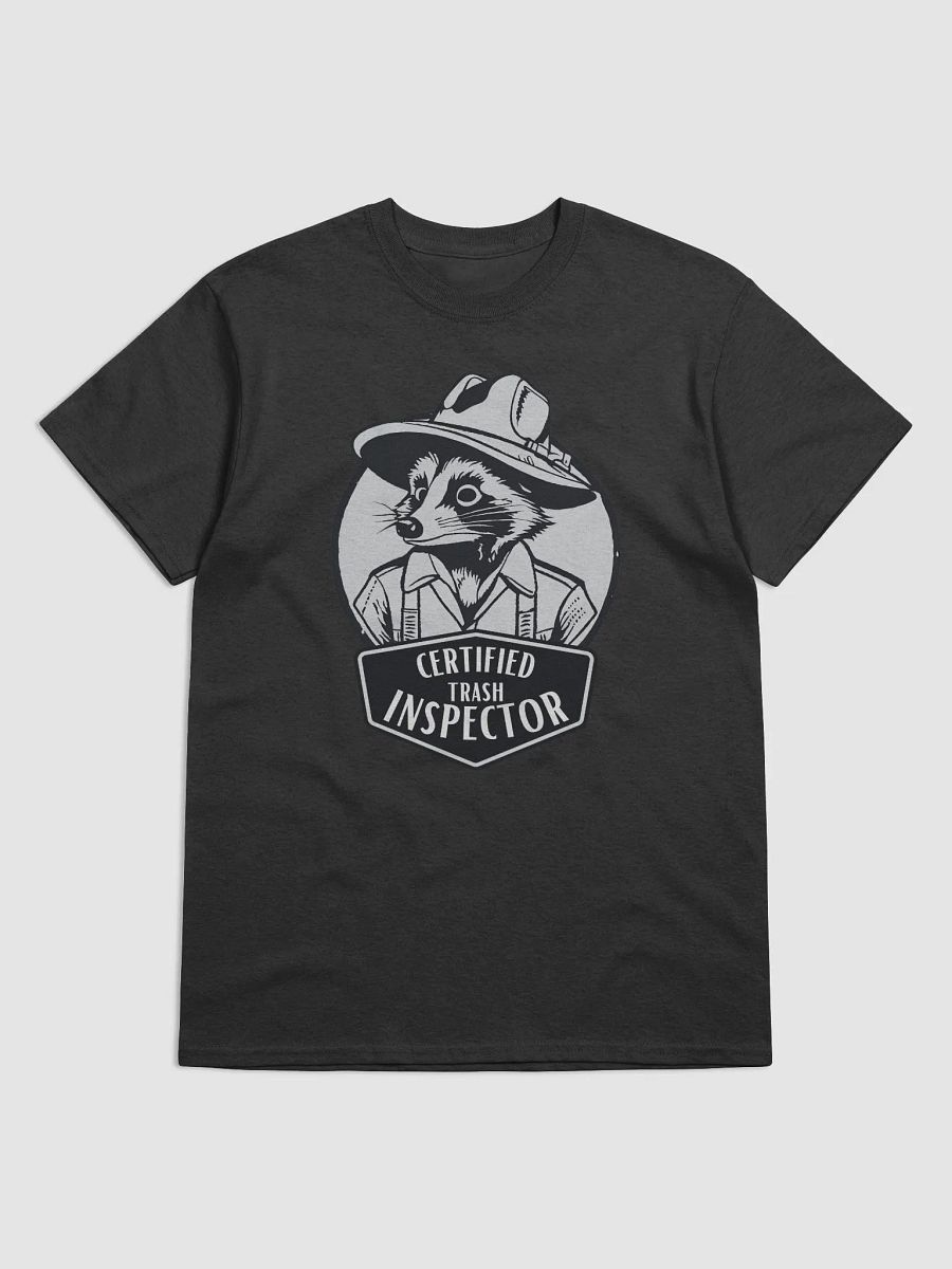 Certified Trash Inspector Raccoon Tee product image (1)