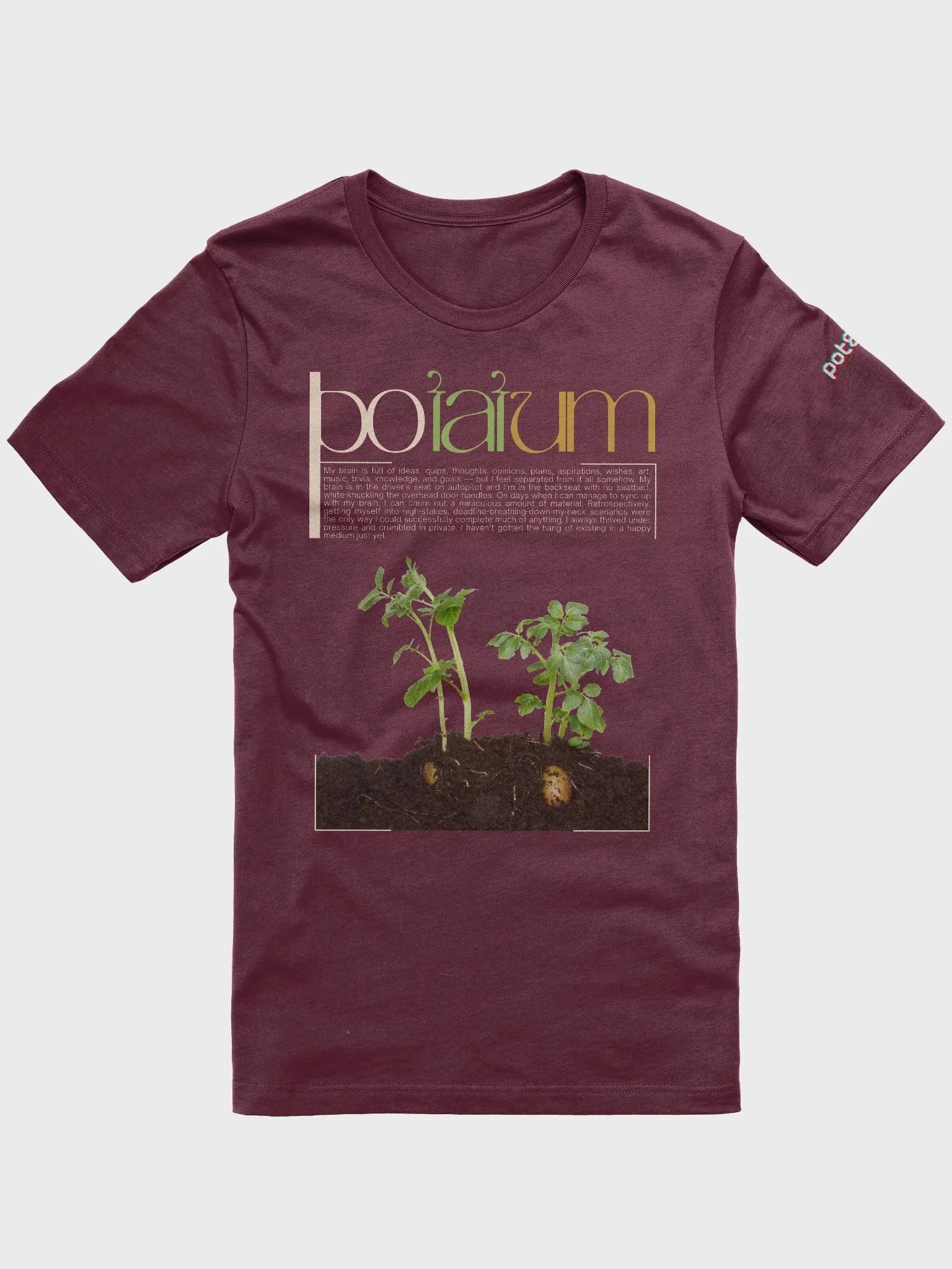 POTATUM SPROUT supersoft tee product image (29)