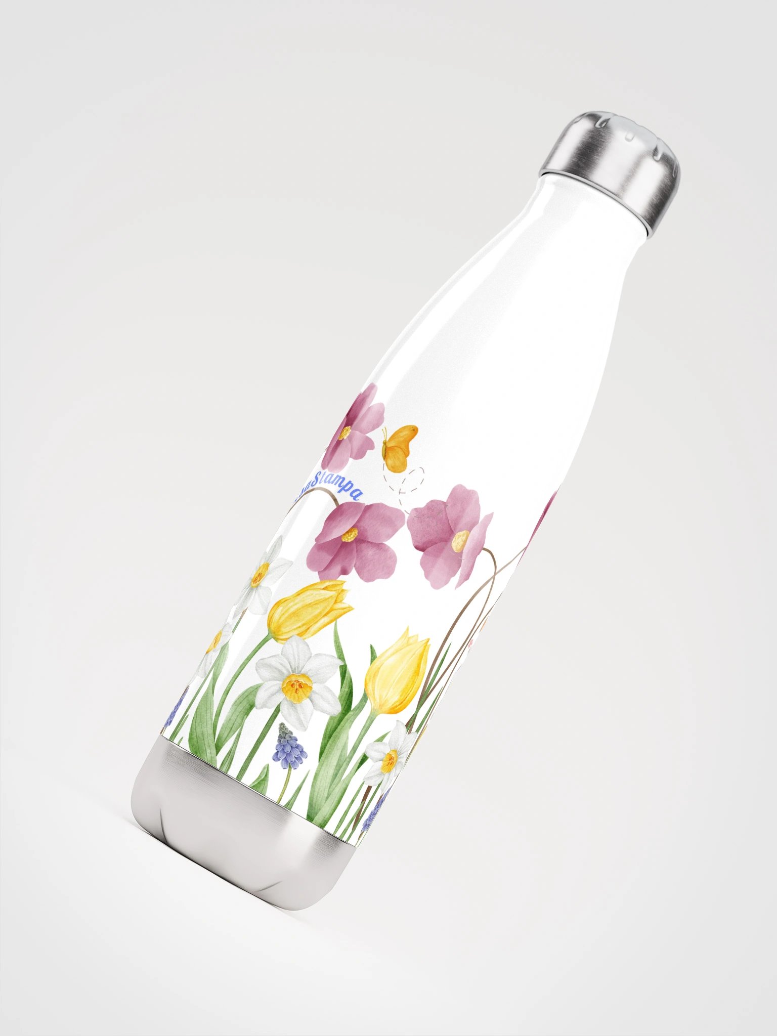 Blooming Beauty Stainless Steel Water Bottle product image (7)