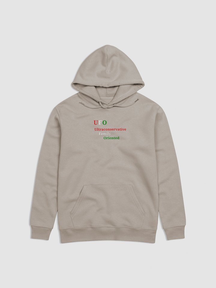 Ultraconservative Family UFO Eco Hoodie product image (1)