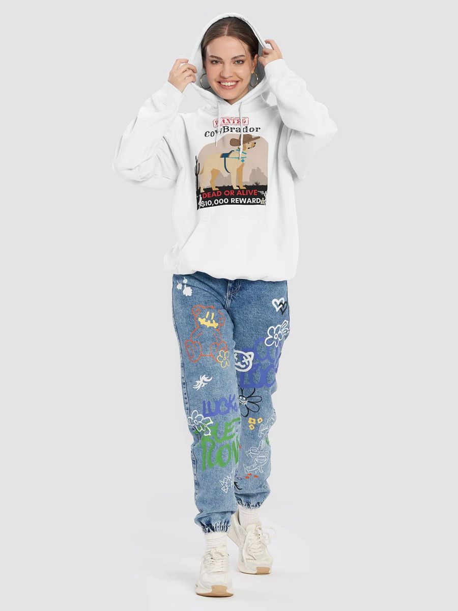 WANTED Cowboy Dog Hoodie product image (9)