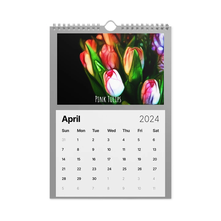 Flower Art 2024 Calendar product image (1)