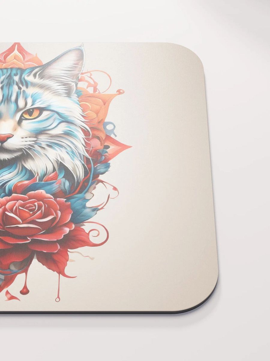 Regal Cat & Roses Mouse Pad product image (6)