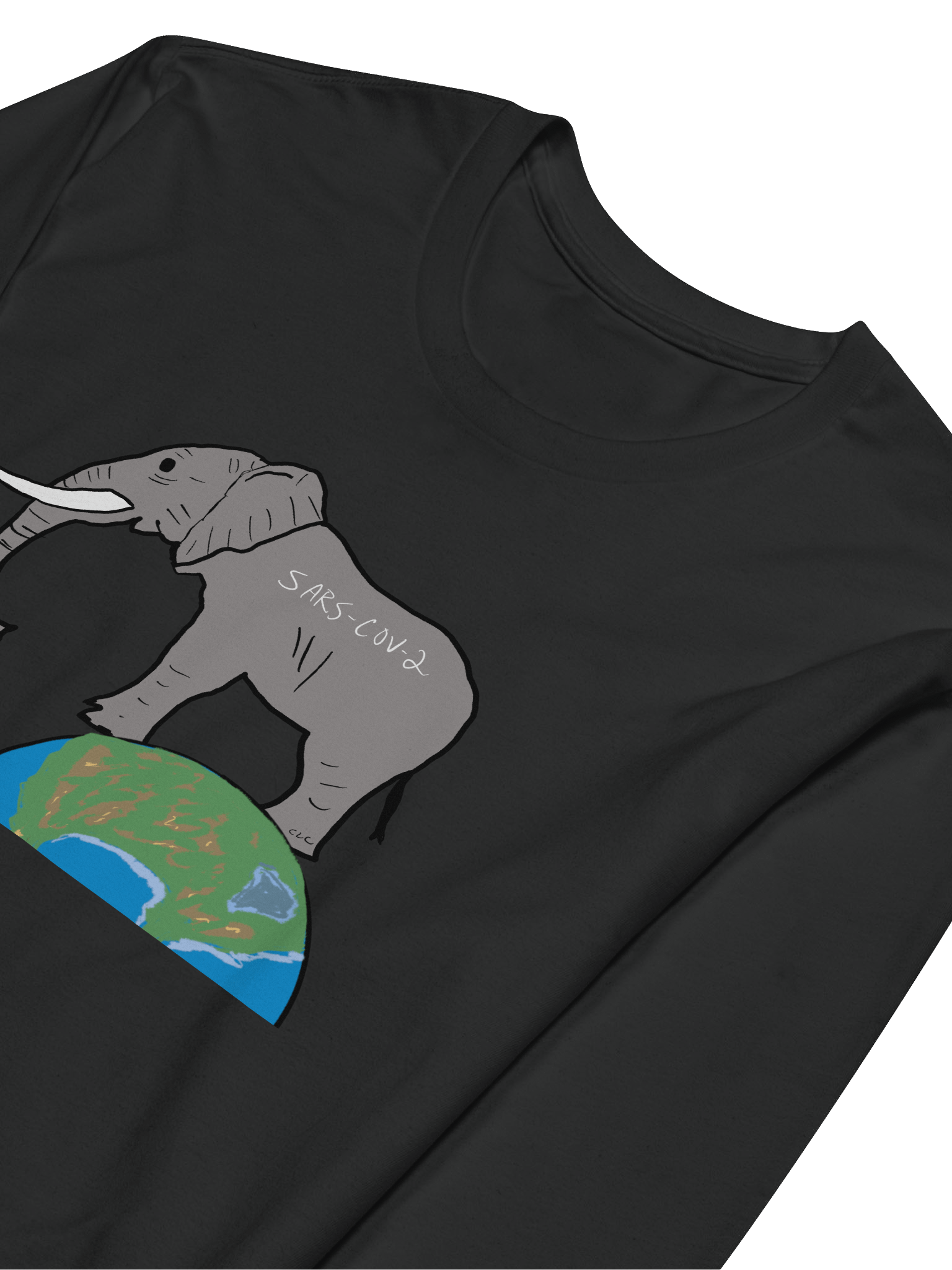 Elephant In The Room long sleeve tee product image (7)