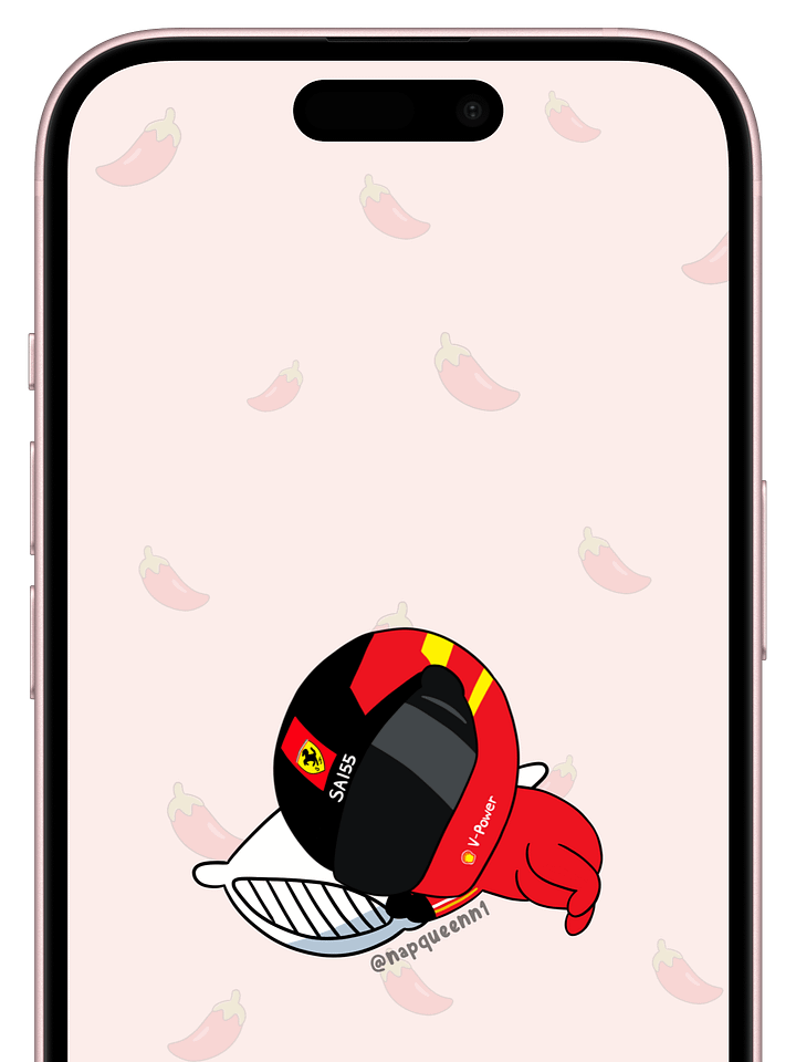 Sleeping Carlos - Phone Wallpaper product image (2)