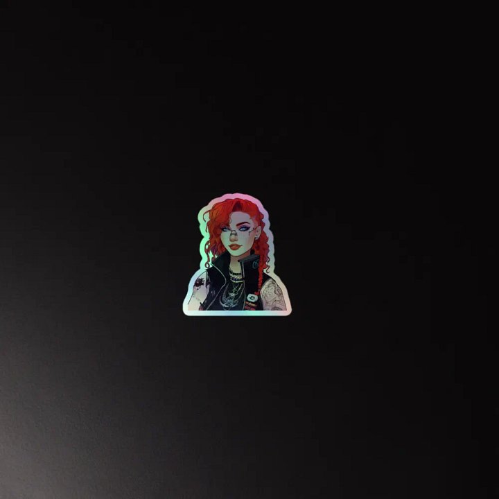 Holographic Anchor PNG sticker product image (4)