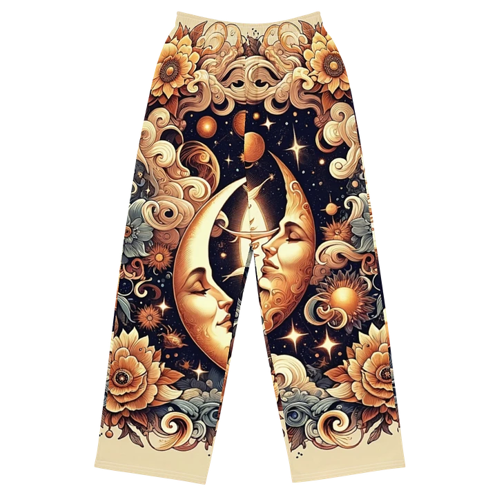 All-Over Print Unisex Wide-Leg Pants product image (2)