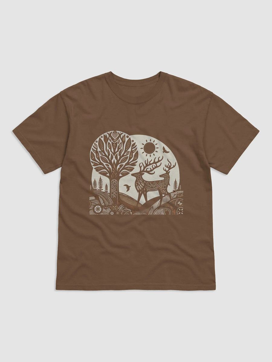 Nature’s Harmony Earthy Deer T-Shirt product image (1)