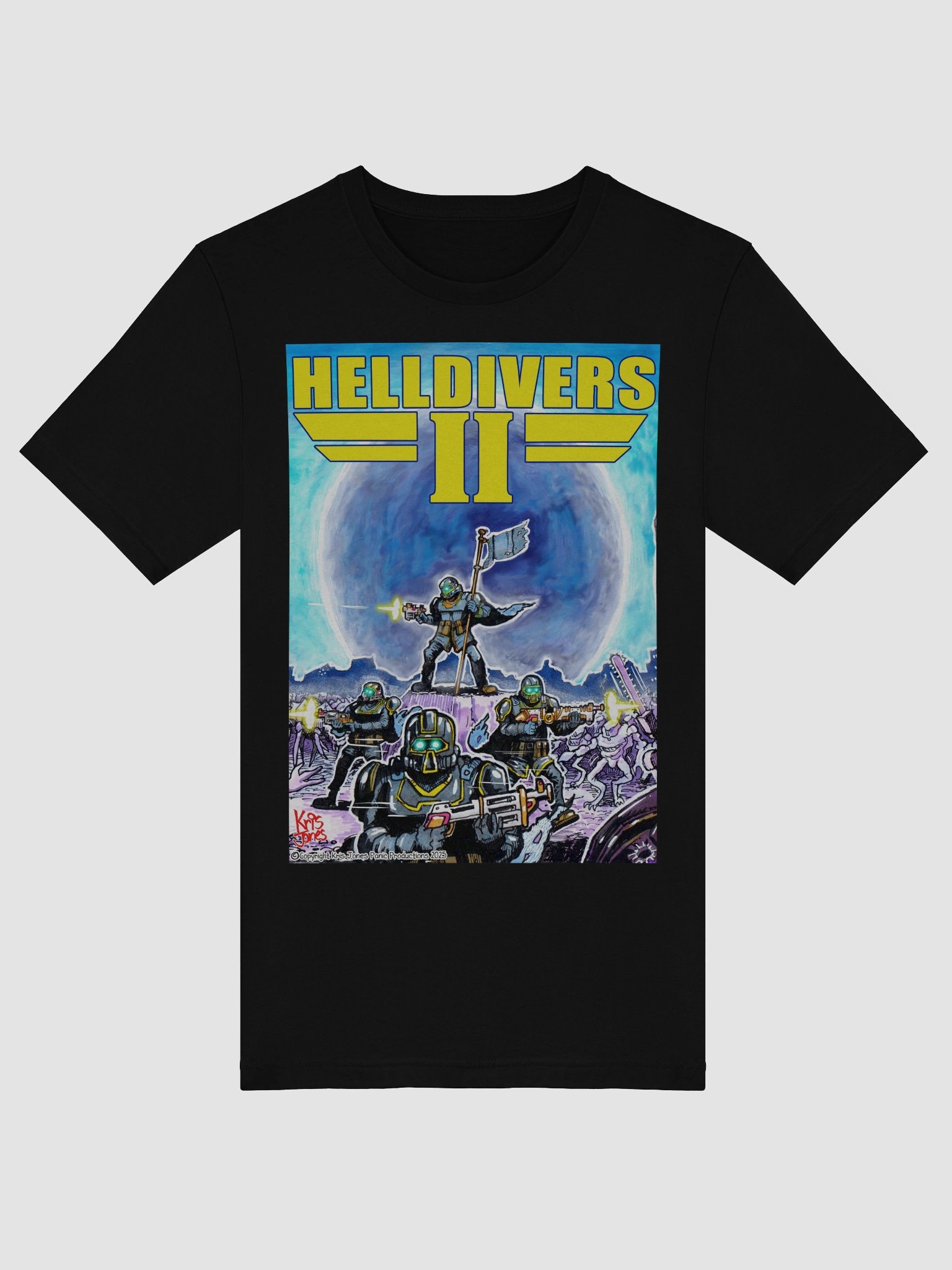 HELLDIVERS II Fan Art Custom T-Shirt product image (5)