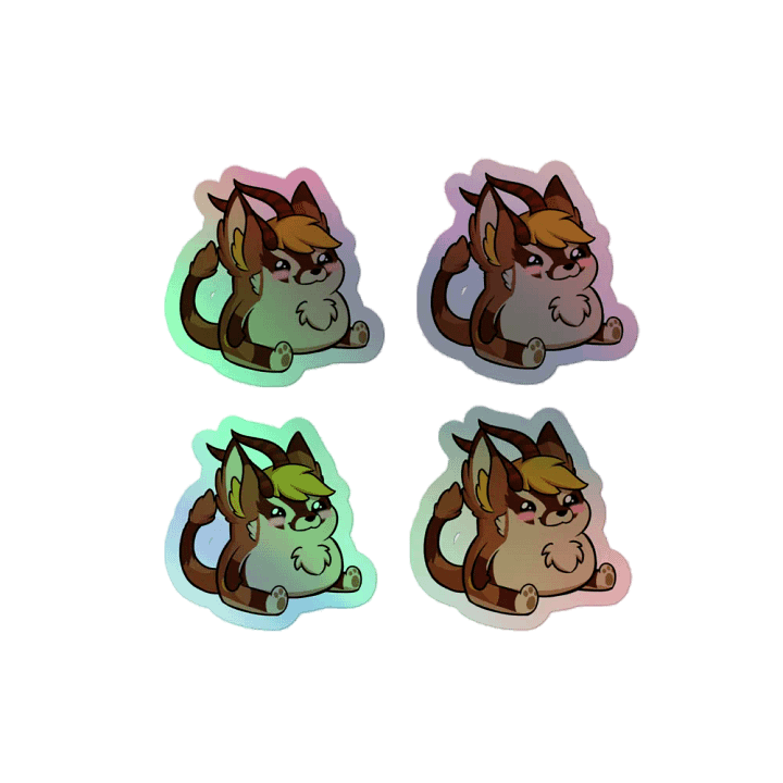 Moka Holographic Sticker Set product image (2)