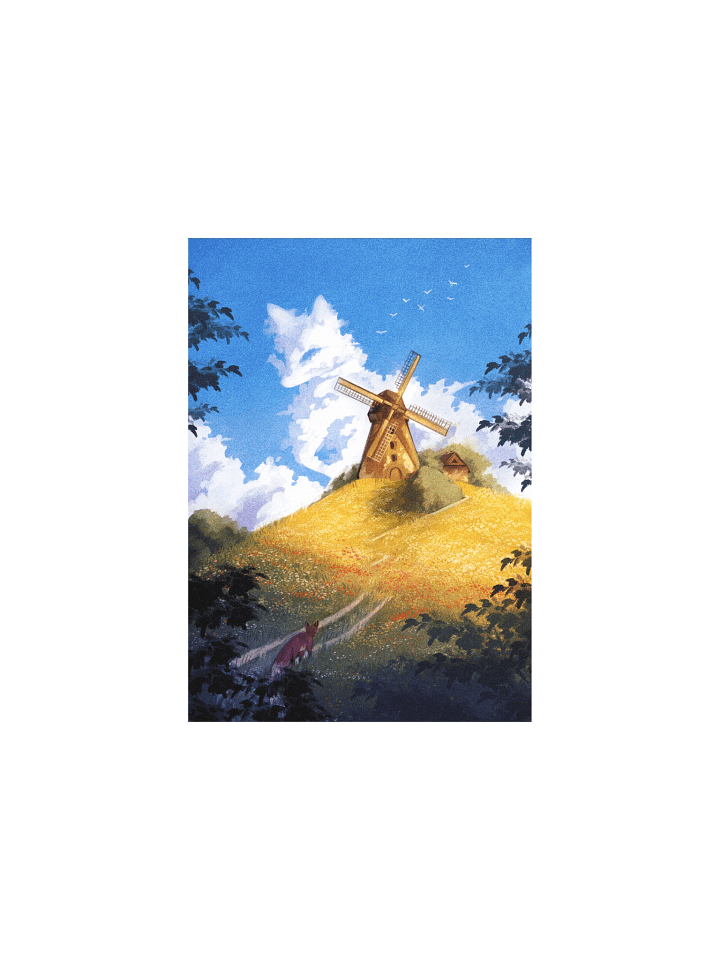 Windmill | Matte paper poster product image (3)
