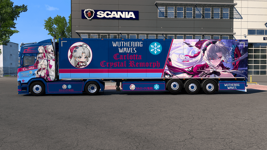 [ETS2] Carlotta - Wuthering Waves [Combo Skin] product image (3)