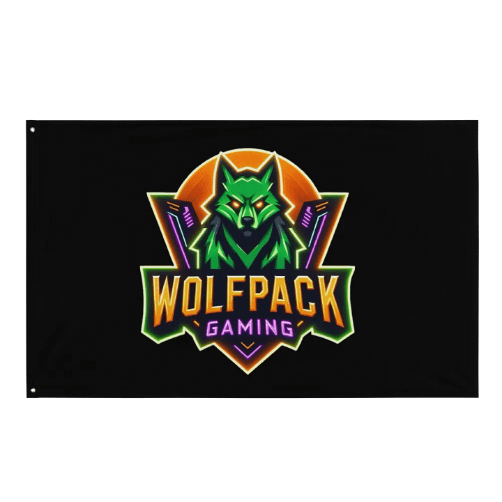 WolfPack Gaming Flag product image (1)