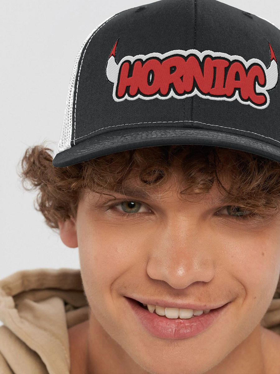 HORNIAC Devil Horn Trucker Hat product image (8)