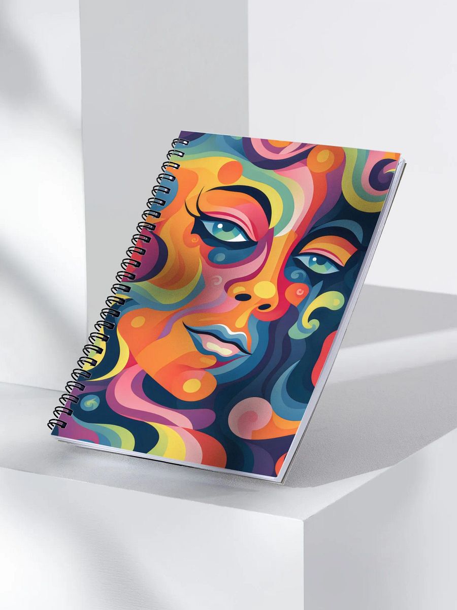 Psychedelic Muse Spiral Notebook product image (3)