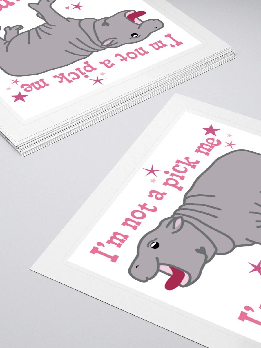 I'm a Pygmy Sticker | Moo Deng Inspired Merch product image (5)