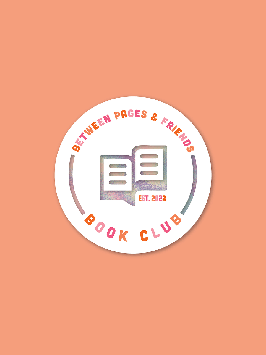 BP&F Book Club Sticker (Holographic) product image (1)