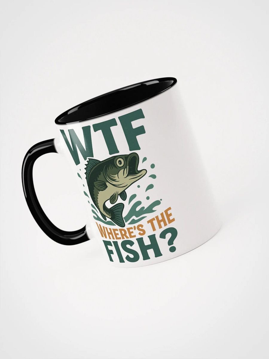 WTF Where’s the Fish Mug – Funny Bass Fishing Humor product image (30)