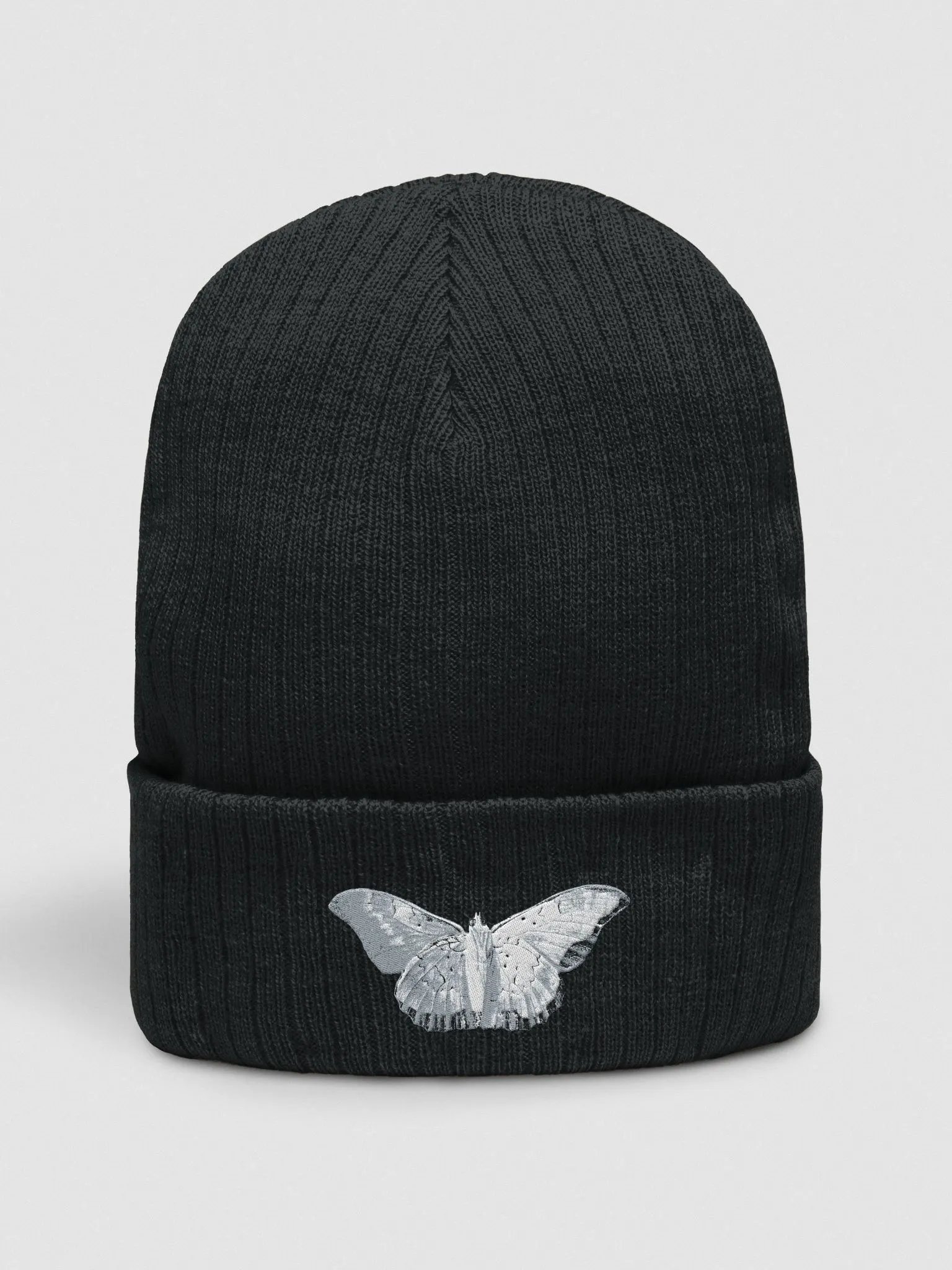 Moth Ribbed Beanie product image (2)