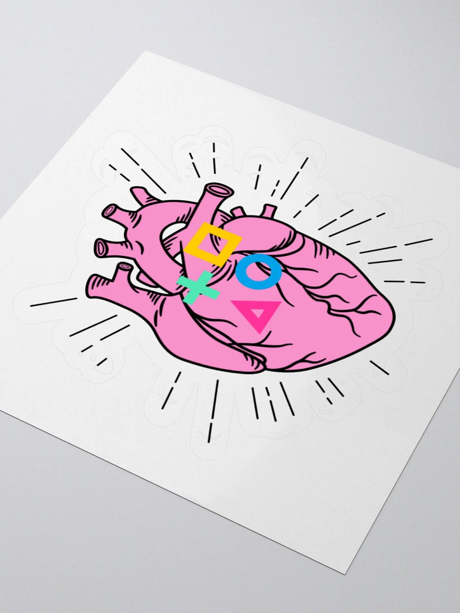 Heart Of Game Sticker product image (11)