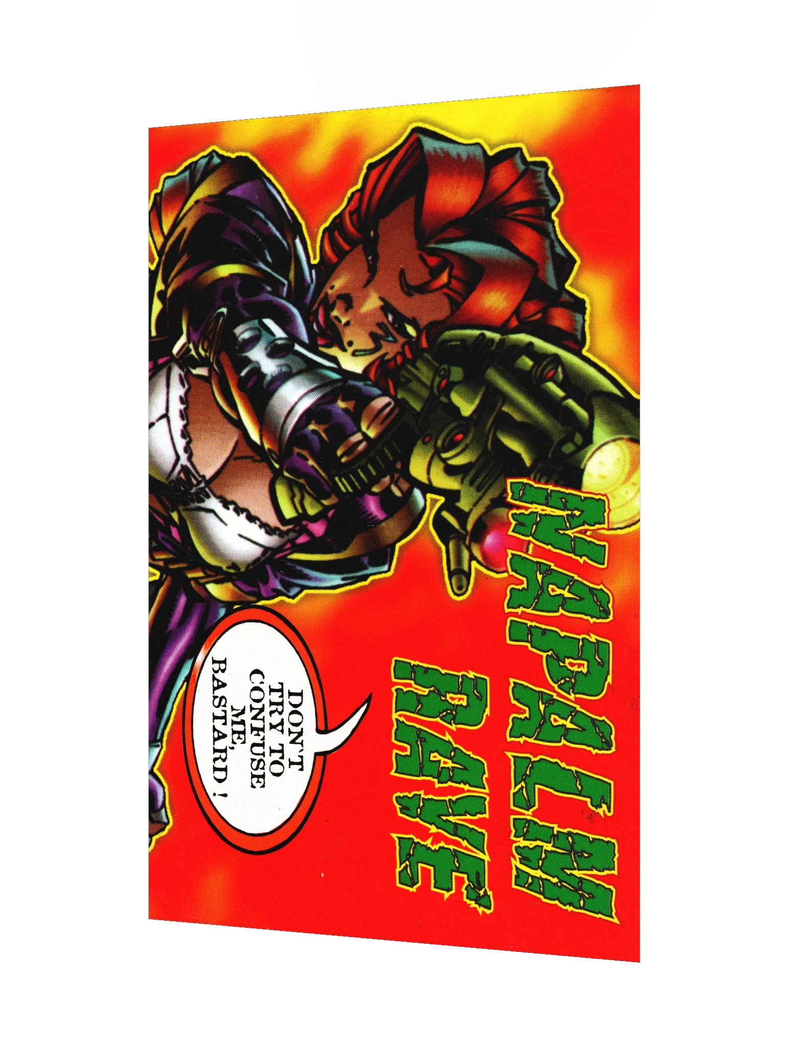 Napalm Rave CD - Promotional Poster/Flyer product image (3)