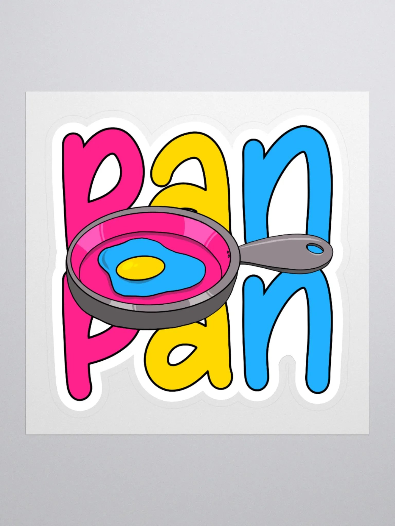 Pan Pan Cut Sticker product image (3)