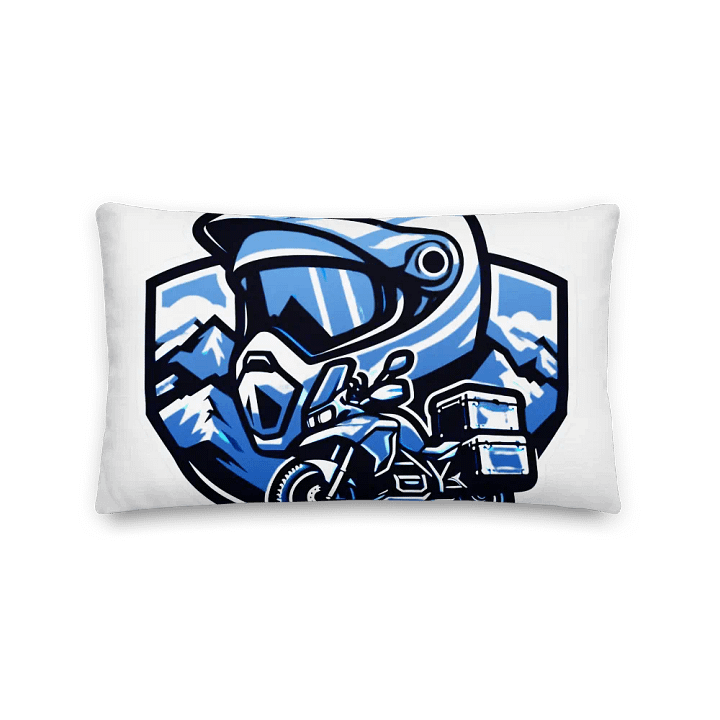 Adventure Motorcycle Helmet Premium Pillow | Ai Design cross continental touring product image (2)