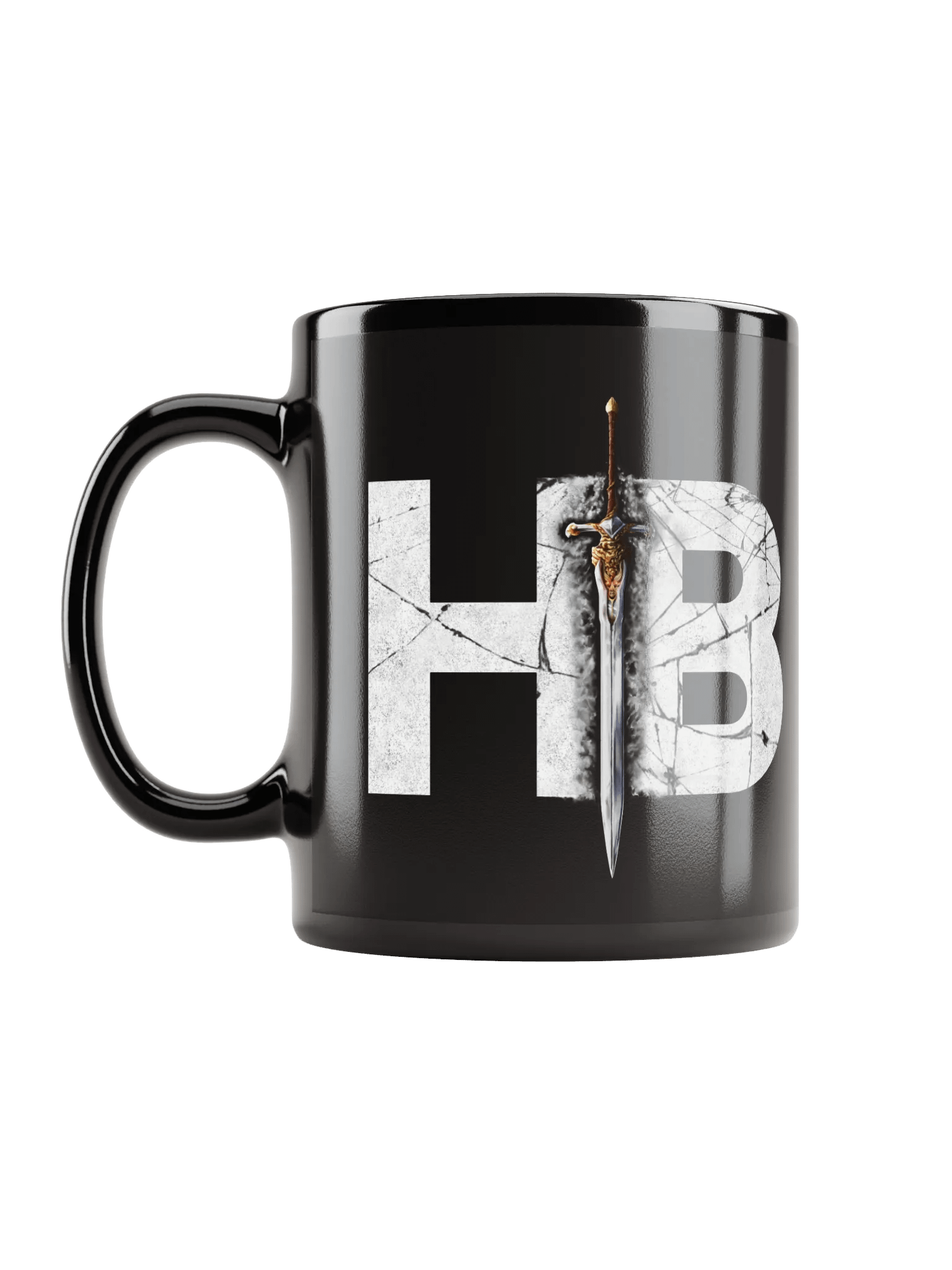 Hazeblade Classic Black Glossy Mug product image (6)