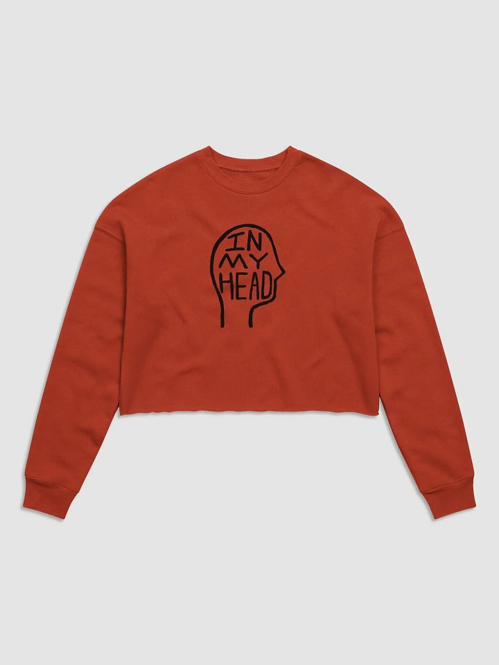 In My Head cropped crewneck product image (4)