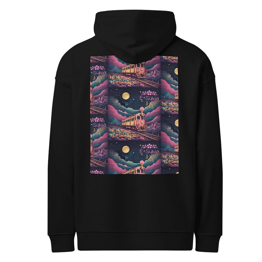 Metros y Murciélagos Unisex Organic Relaxed Hoodie product image (1)