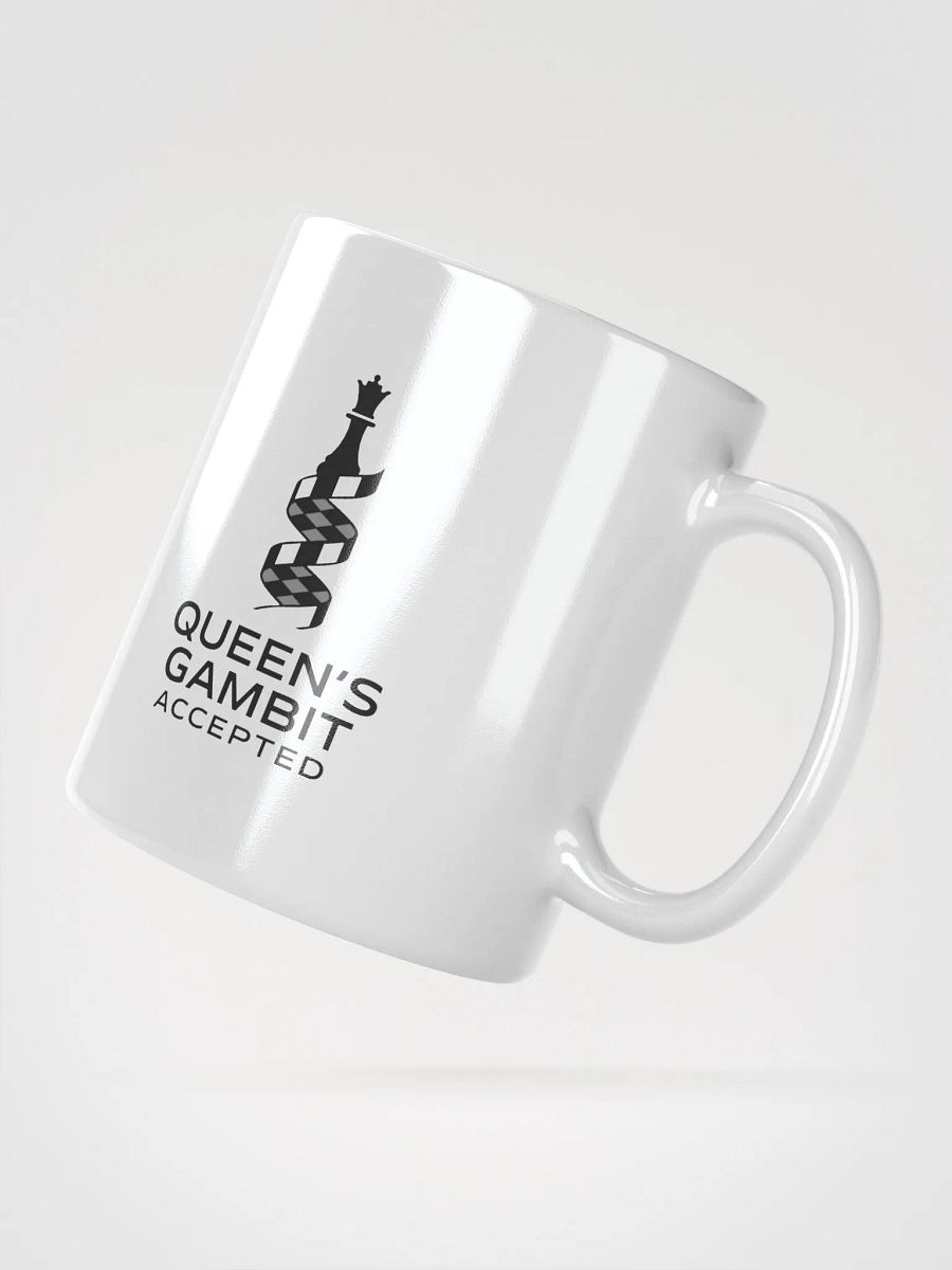 Queen's Gambit Accepted - White Glossy Mug product image (4)