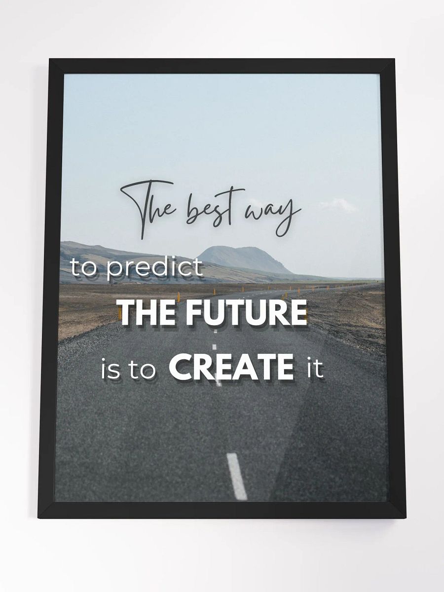 Create your future frame poster product image (4)