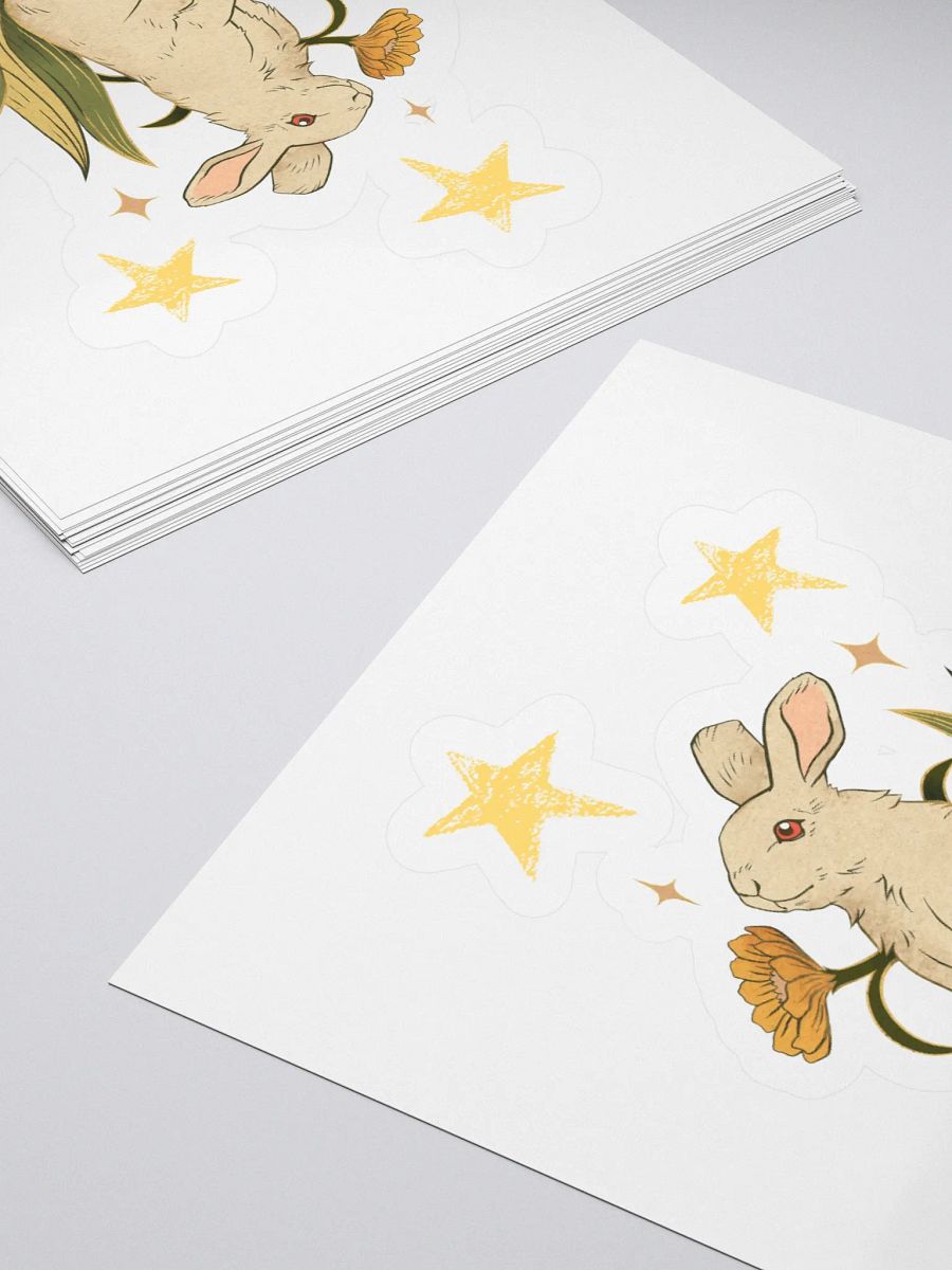 Stargazing Rabbit | Kiss Cut Sticker product image (10)