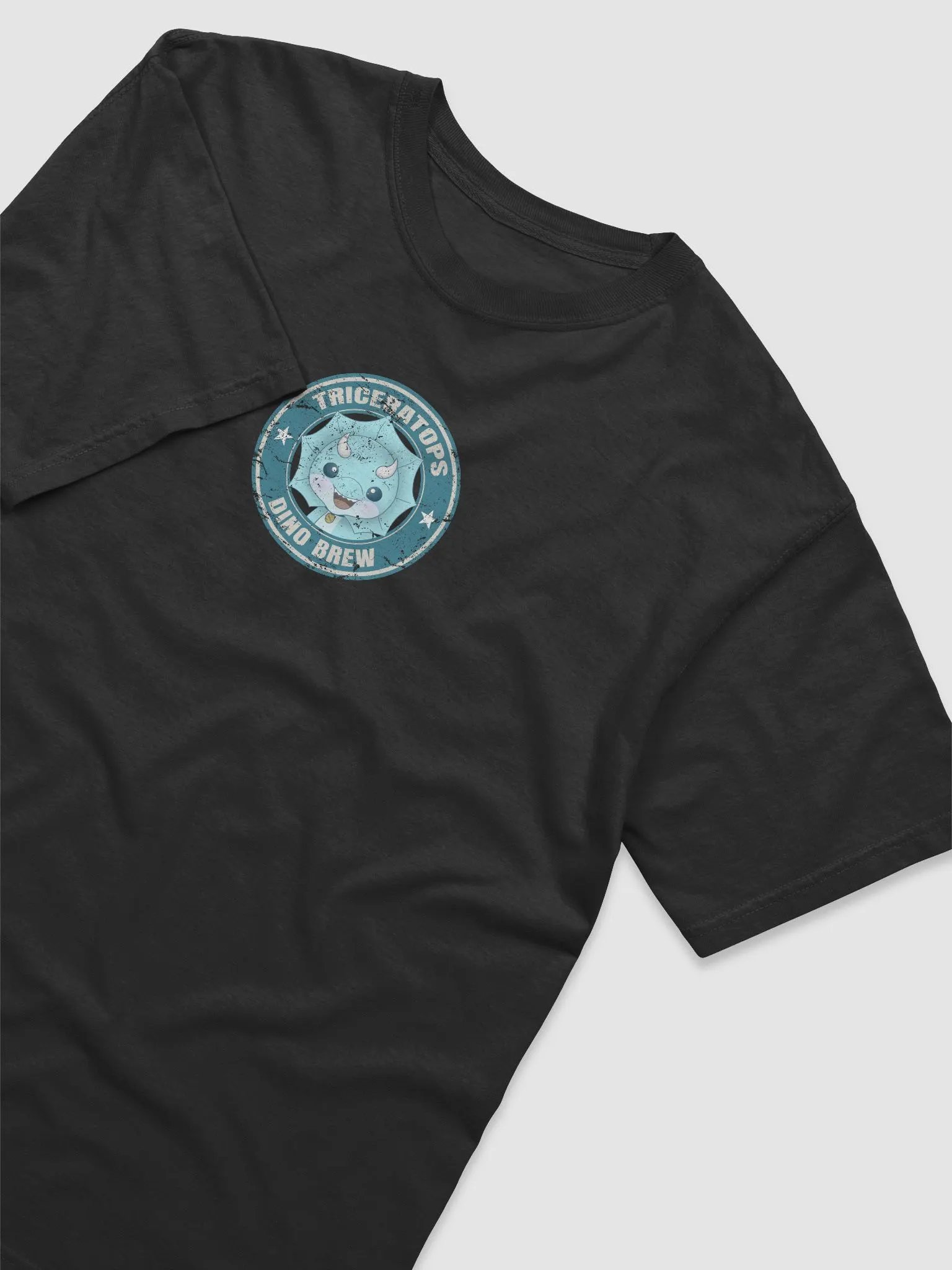 Triceratops Dino Brew Unisex Tee product image (3)