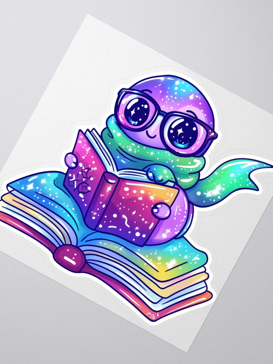 Bookworm Bliss Sticker product image (4)
