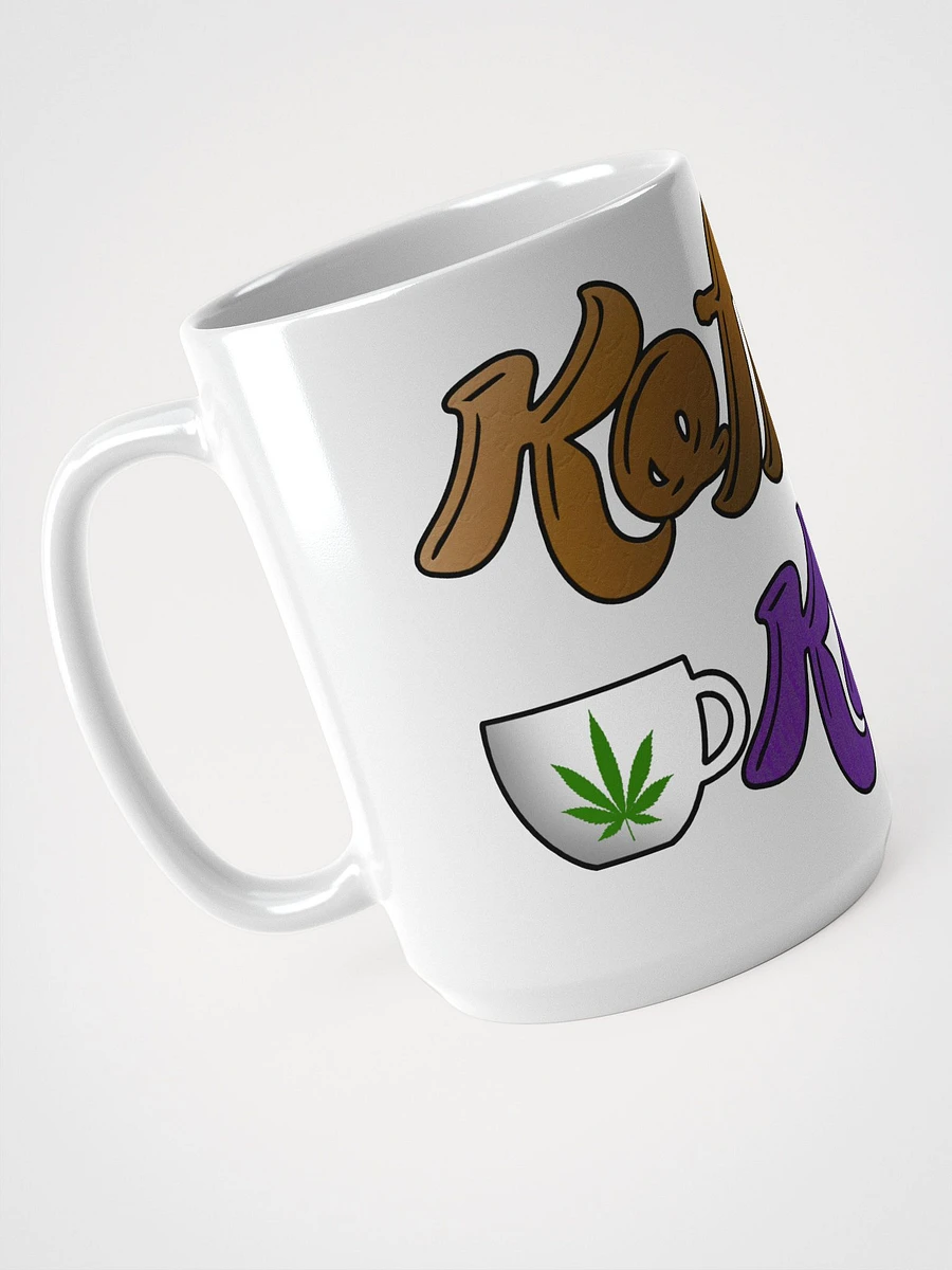 Koffee & Kush 15oz Mug (White) product image (3)