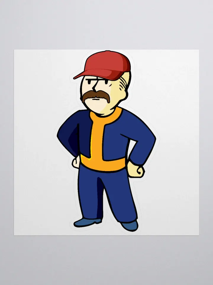 Angry Scotty Sticker product image (1)