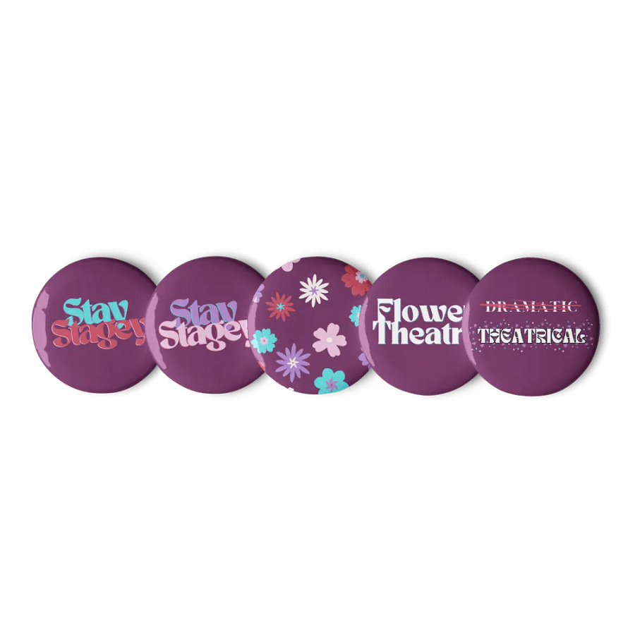 Buttons- Purple product image (1)