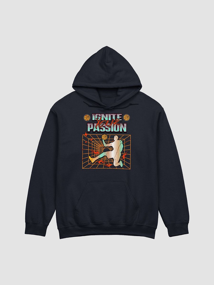 Ignite Your Passion Basketball Flame Hoodie product image (22)