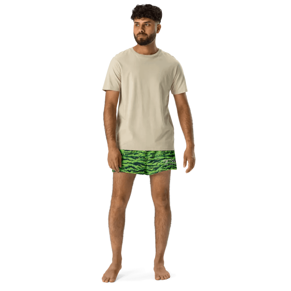 Green Camo Gym Shorts product image (1)