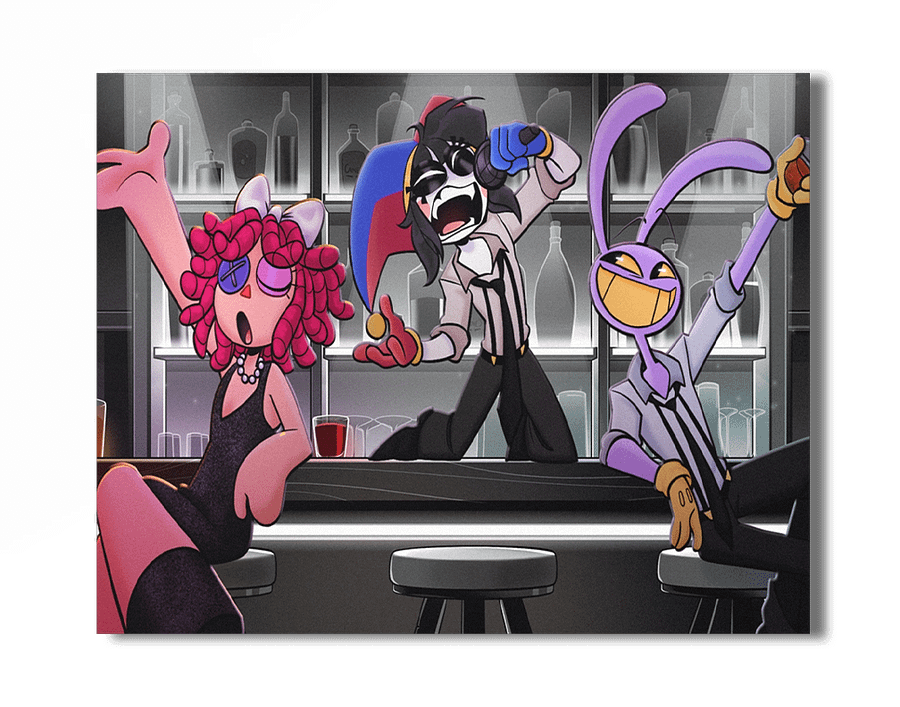 Singing At The Bar Poster product image (1)