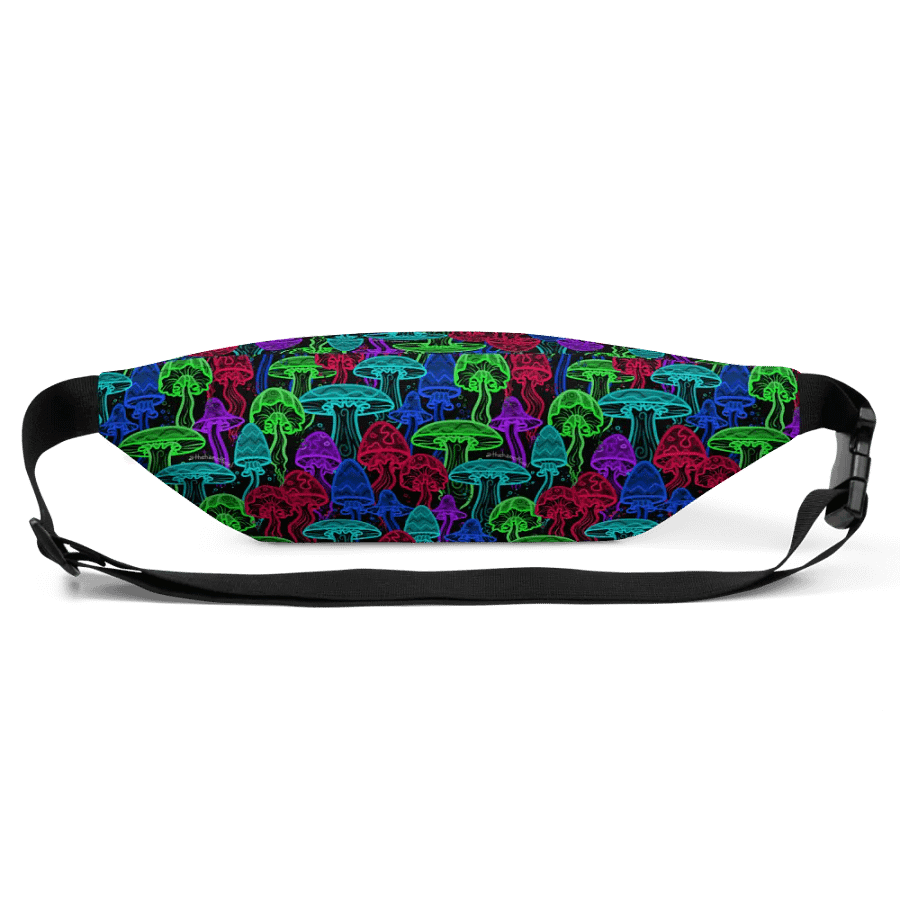 Neon Mushrooms (Variation 1) Fanny Pack product image (2)